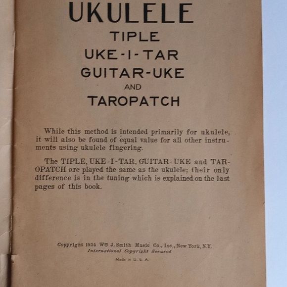 Vintage EZ Method for Ukulele and Ukulele Banjo Instructional Book - Picture 5 of 9